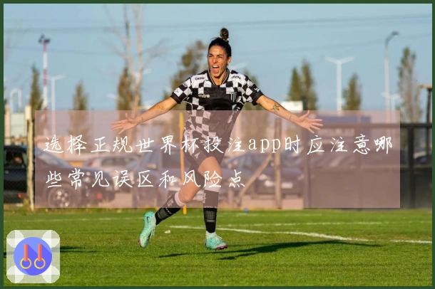 选择正规世界杯投注app时应注意哪些常见误区和风险点