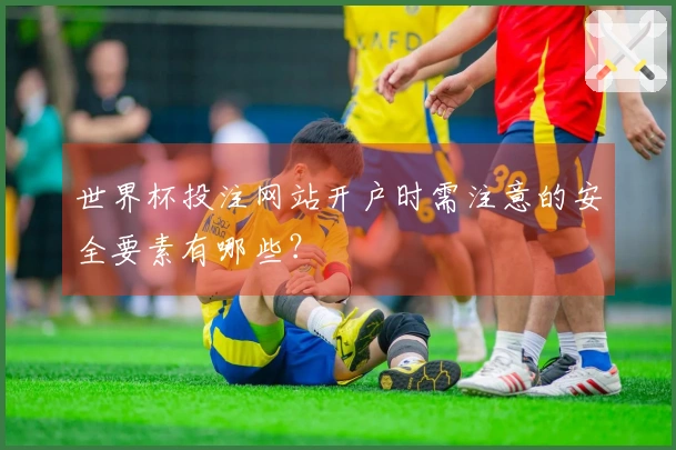 世界杯投注网站开户时需注意的安全要素有哪些?